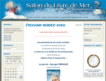 Tablet Screenshot of livre-mer-noirmoutier.com